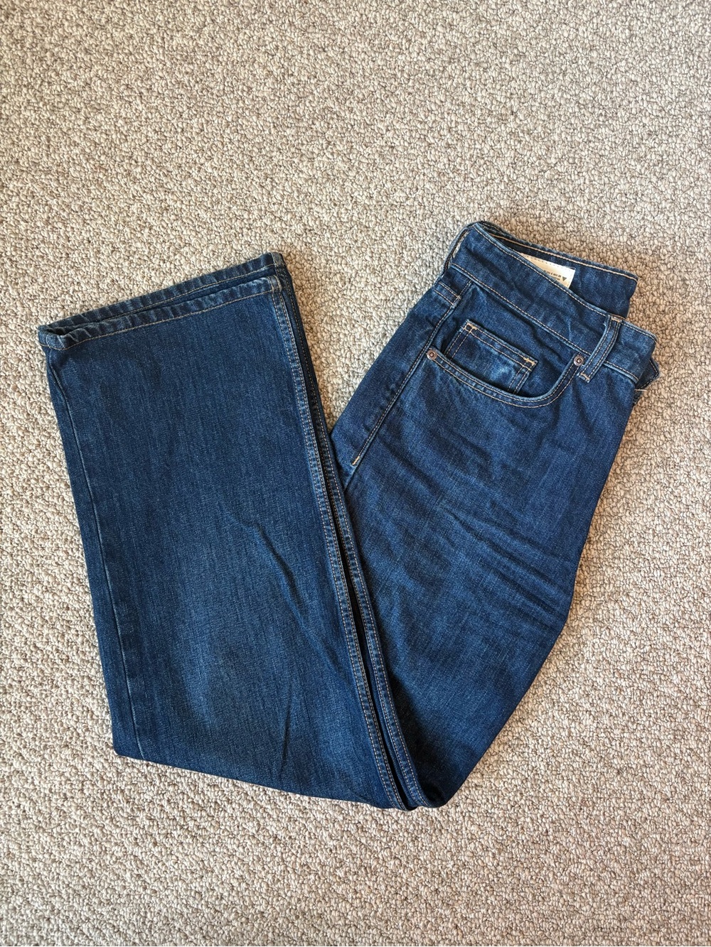 Zara Jeans in Deep Blue Denim